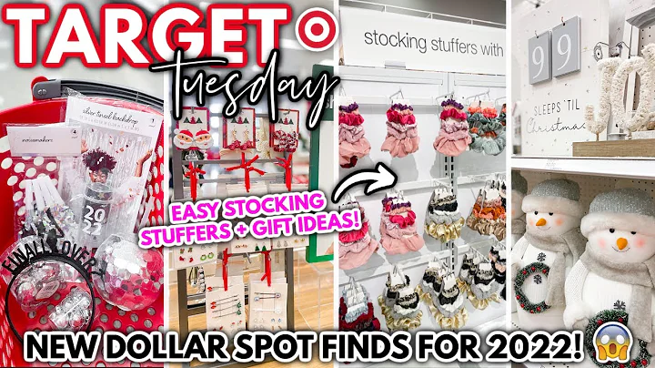 NEW Target Dollar Spot Finds for 2022 | Christmas Gift Ideas + Stocking Stuffers | Target Tuesday