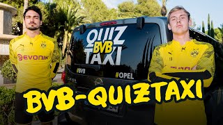 BVB Quiztaxi in Marbella 2020 - Part 2: Lip reading | Can Brandt & Hummels stay at the top?