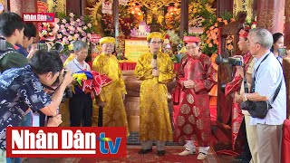 Ra mắt Trung tâm Nghiên cứu văn hóa cội nguồn & tôn vinh Hùng Vương | Tin Văn hóa - xã hội sáng 16-5