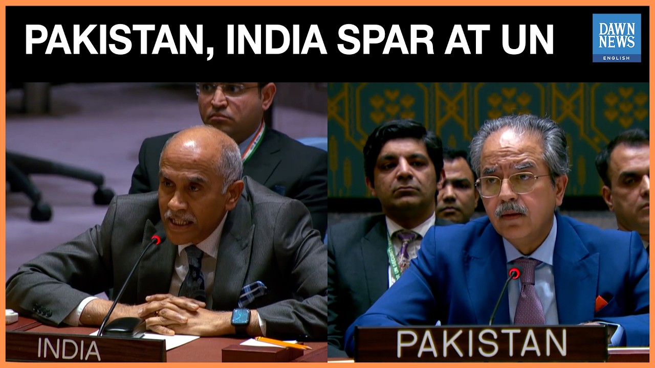Pakistan, India Exchange Strong Statements at UN on Afghanistan Crisis | Dawn News English