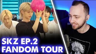 SKZ Fandom Tour ep.2 - Bowling// реакция