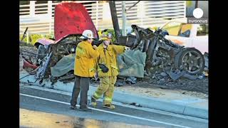 Moment of Paul Walker car crash caught on nearby security cam EURO NEWS_WWN