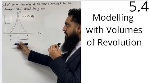 Edexcel AS Level Further Maths: 5.4 Modelling with Volumes of Revolution 