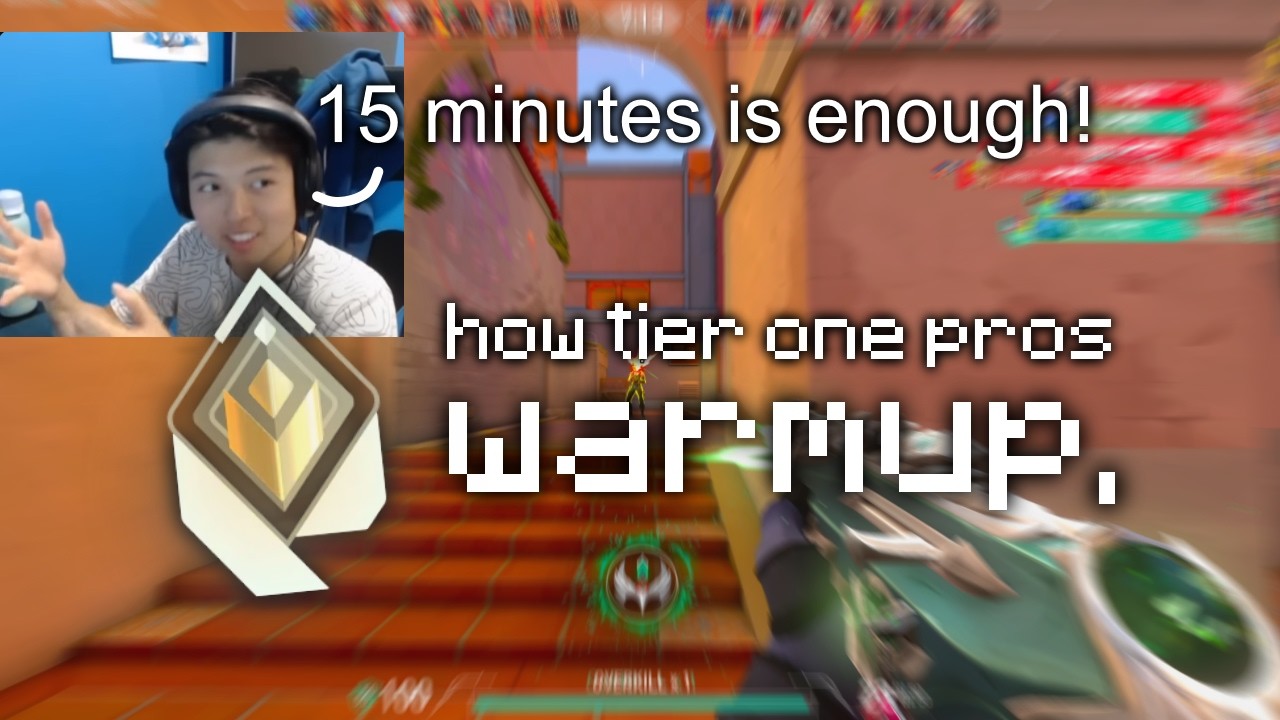 I studied C9 OXY's warmup routine... It's perfect.