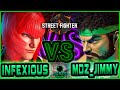 SF6 ▰ INFEXIOUS (Marisa) vs MDZ_JIMMY (Ryu) ▰ High Level Fight ▰  Street Fighter 6