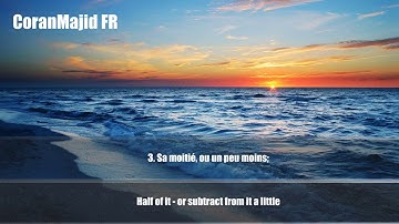 73.Sourate Al Muzammil | Muhammad | محمد سورة المزمل