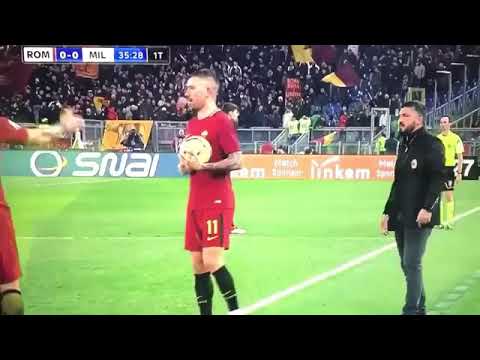 Gennaro Gattuso Vs Aleksandar Kolarov | AS Roma vs AC Milan Serie A Italia