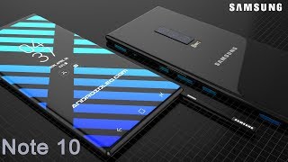 Samsung Galaxy Note 10 - With 8Gb Ram, Triple Ai Camera, Introduction Concept Video