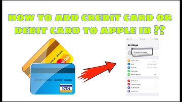 How to add credit card or debit card to apple Id 🔥🔥