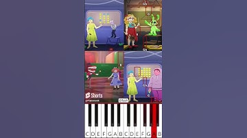 Line Maze Challenge - COMPLETE EDITION (@fash) Inside Out Animation - Octave Piano Tutorial
