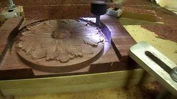 MillRight CNC Carve King cutting purpleheart