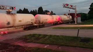 FEC TRAIN 129#348@6:23am
