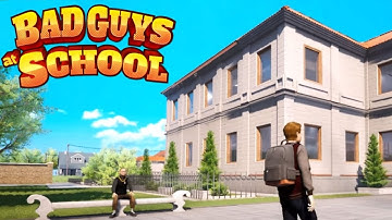 HOW BIG IS THE MAP in Bad Guys at School? Walk Across the Map