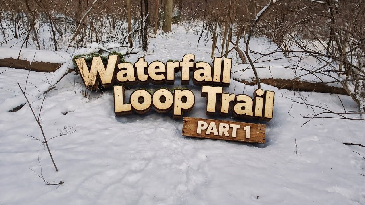 Waterfall Loop Trail in Dearborn (Part 1)