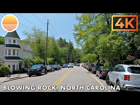 Blowing Rock, North Carolina! Drive with me!