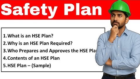 Safety Plan | HSE Plan