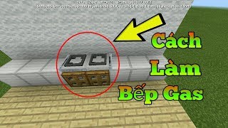 Minecraft Pe| CÁCH LÀM BẾP GAS| FC GAMER