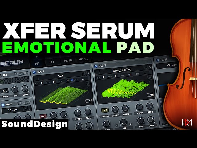 How To MAKE WARM Synth PADs Sound in Serum (The MOST FAMOUS SOUND IN AMBIENT and EDM) class=