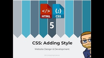 N5 - WDD 5 - CSS: Adding Style