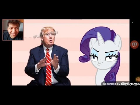 RARITY GOT ROASTED XD | An Uno Game With Ponies And Presidents by @starlycookie Reaction