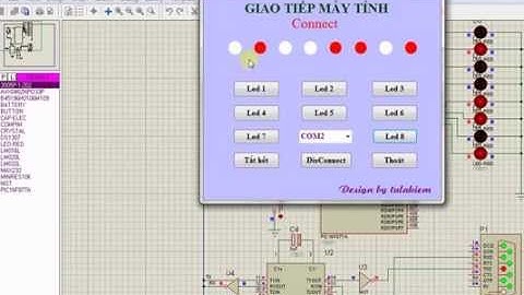 Giao tiếp máy tính và PIC qua cổng COM (version 2 - có thể đk 8 thiết bị)