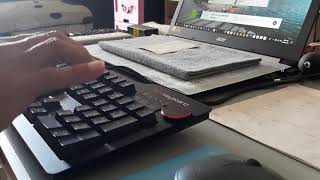 Typing Numeric Keypad test on my Das Keyboard 4 Professional with Cherry MX Blue Switch screenshot 1