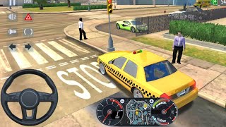 Menjadi Sopir Taxi Miami Di Taxi Simulator #1 Android Gameplay screenshot 2