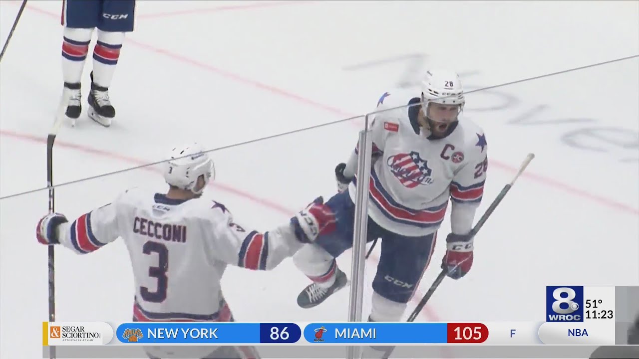 Rochester Americans defeat Syracuse Crunch in Game 3 of playoffs