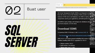 Sql Server Authentication User and Password  | Part2