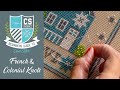 How To Do French Knots & Colonial Knots ✂ Cross Stitch for Beginners 🎒 CROSS STITCH UNIVERSITY