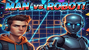 Dots and Boxes! | Beating a Smart Robot in Dots and Boxes! | Man vs AI Challenge