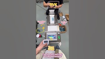 NVK Left and right sorting checkweigher(2 sections)