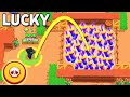 *LUCKY* GUY!  - Brawl Stars Funny Moments and Fails! #8