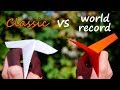 How to Fold the World Record Paper Airplane | Classic vs World Record Airplane