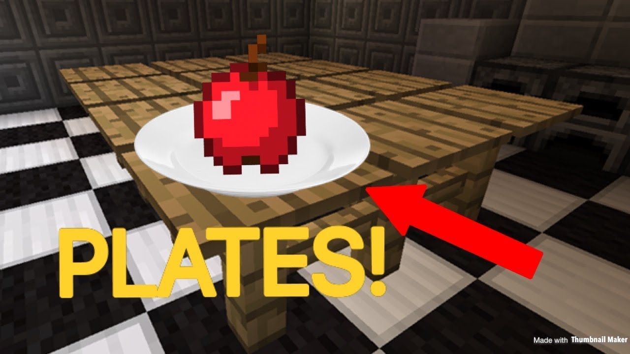How to Get PLATES in Minecraft! YouTube