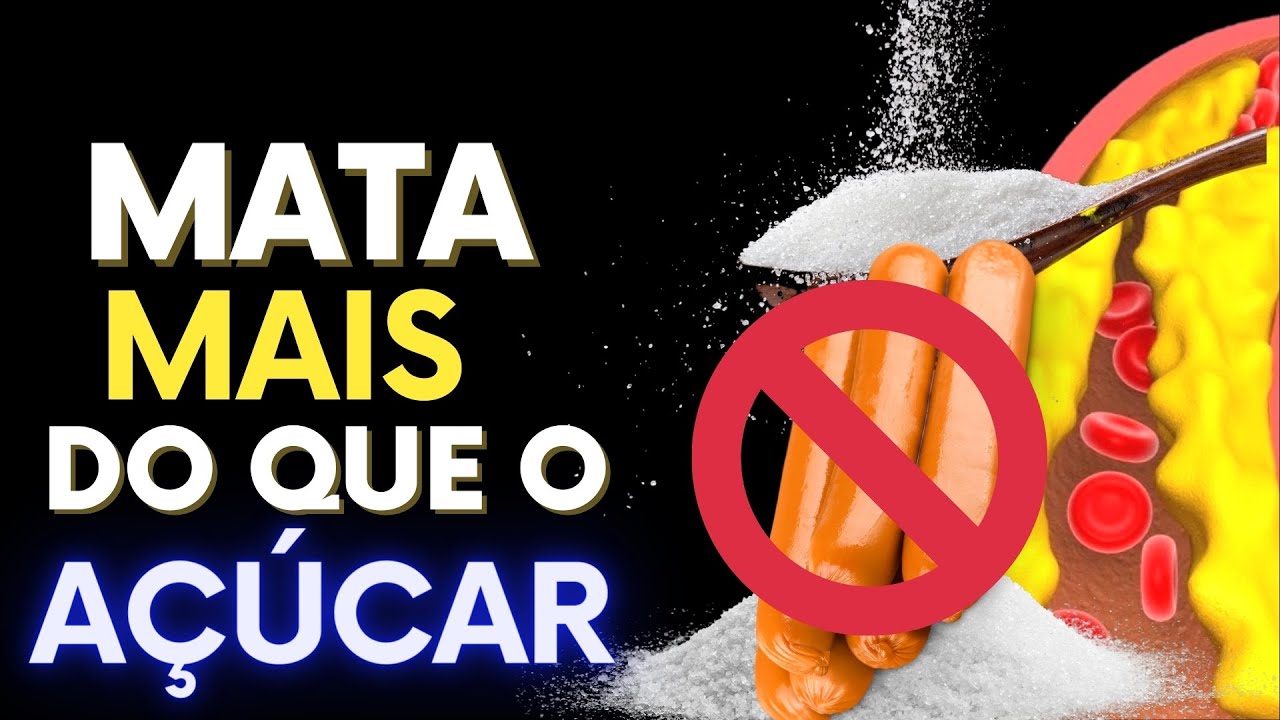 COMIDA MAIS MORTAL QUE O AÇÚCAR | O RISCO DA DIETA QUE MAIS INFLAMA O SEU CORPO