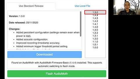 Updating your AudioMoth