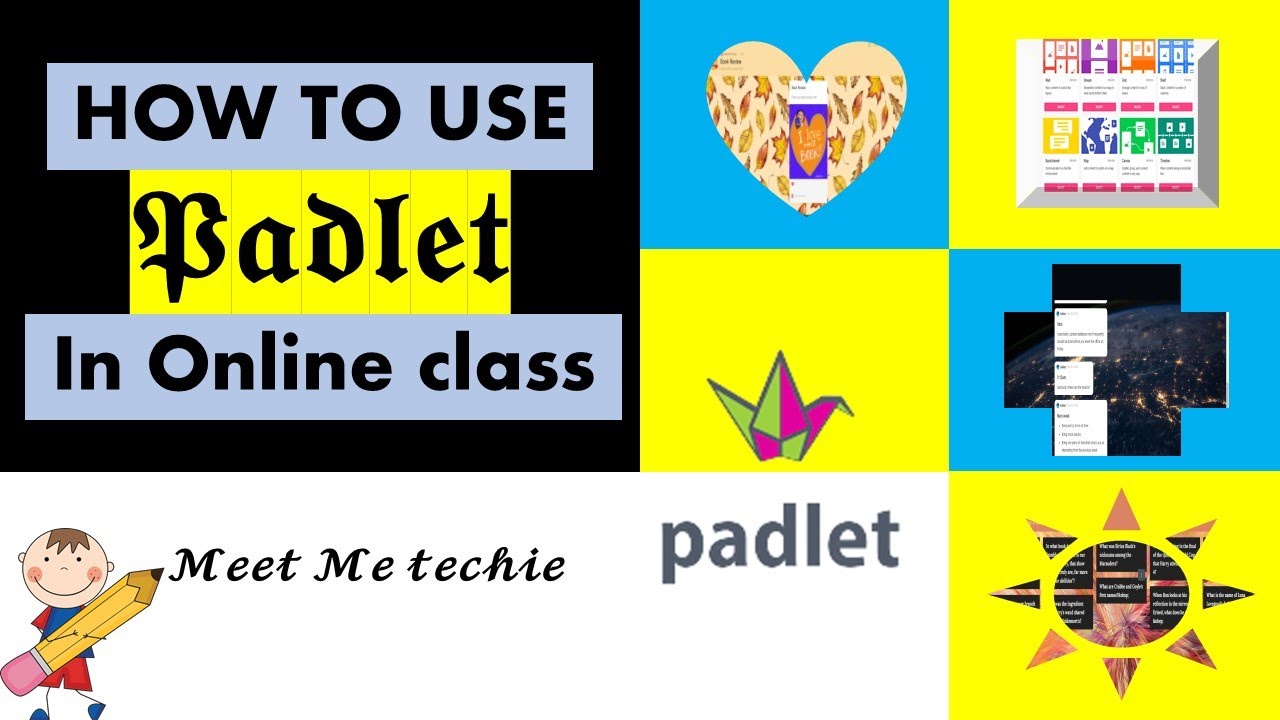 Padlet digital bulletin tool | Collaborative digital bulletin | Padlet tutorial | Digital bulletin