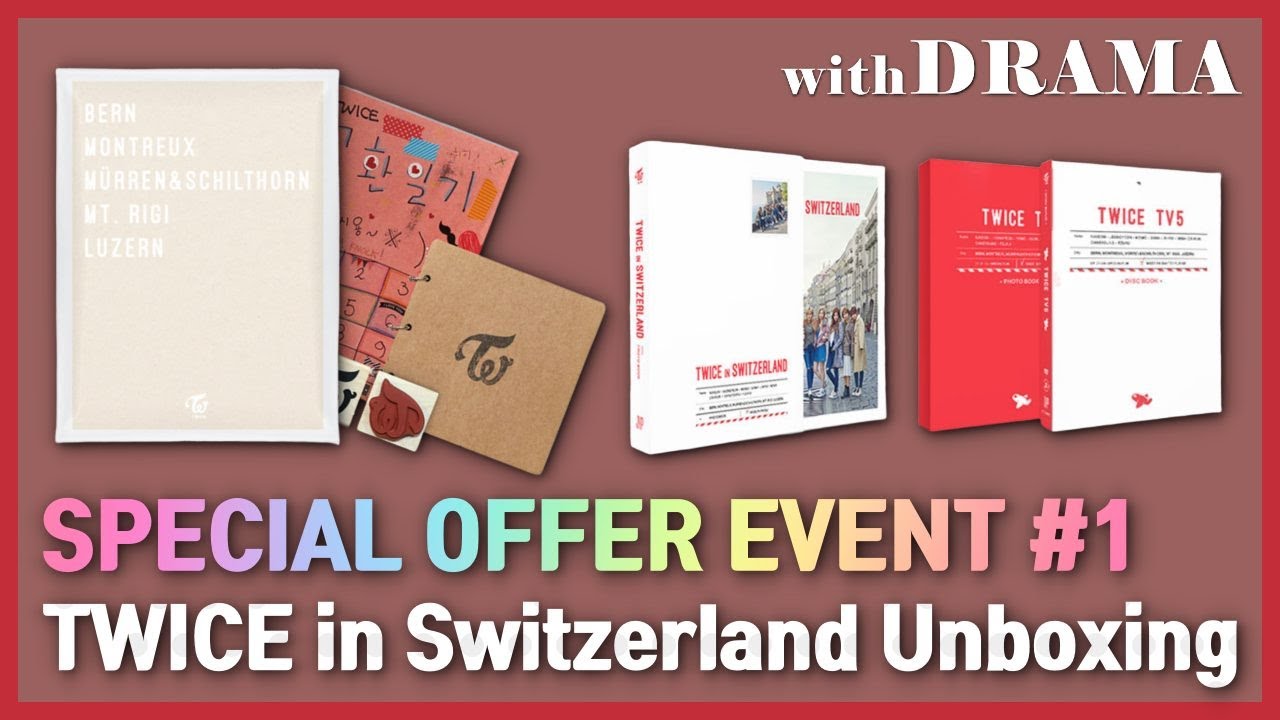 韓国購入品 TWICE IN SWITZERLAND Twice - [Twice TV5:Twice In