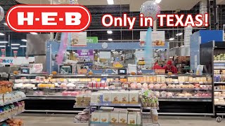 First Time At A H.e.b Supermarket, Exclusively To Texas And Mexico