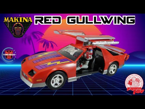 Unboxing & Review: Ramen Toy Makina Red Gullwing (M.A.S.K.
