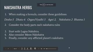 Nakshatras & Herbs screenshot 3