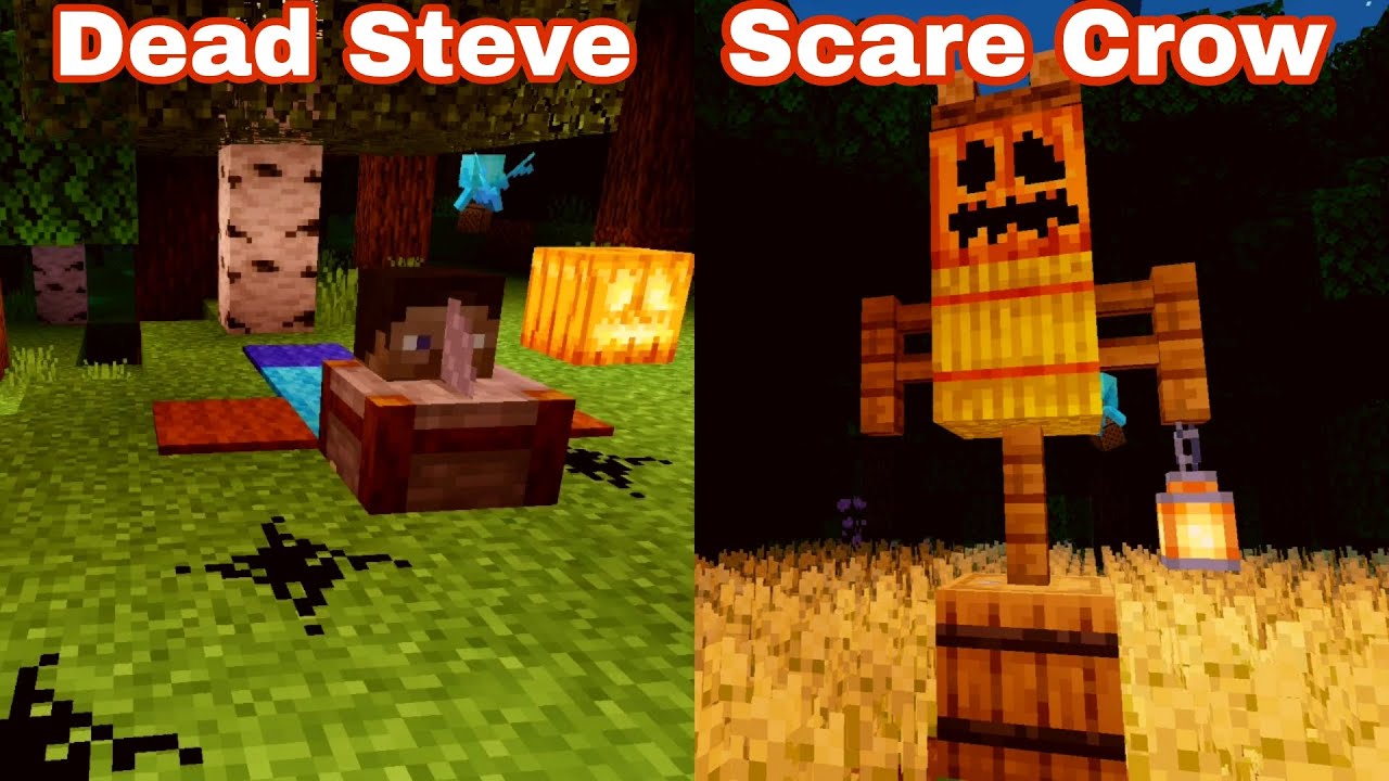 Minecraft 10+ Scary Halloween Build Hacks And Ideas YouTube