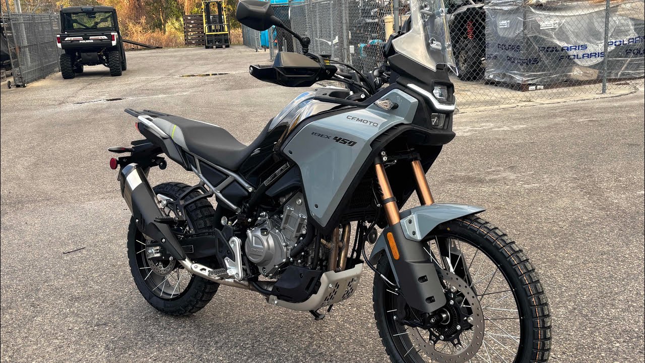 CFMOTO IBEX / MT 450 first look - YouTube