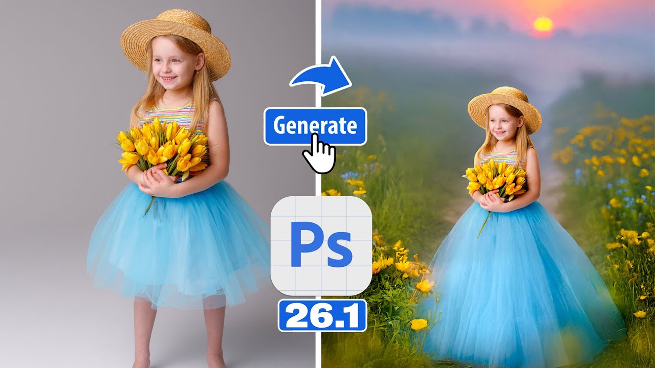 Outdoor Photo Editing in Photoshop Beta 26.1 | Enhance Your Photography ...