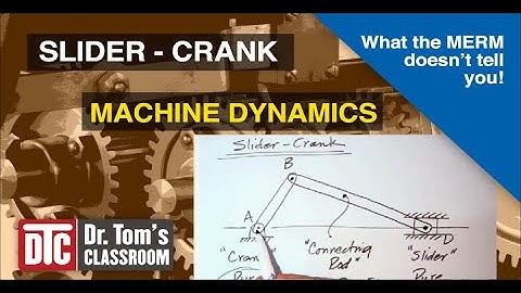 Slider-Crank - Machine Dynamics (What the MERM doesn