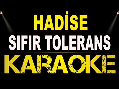 Hadise – Sıfır Tolerans Akustik / Karaoke / Md Altyapı / Cover / Lyrics / HQ