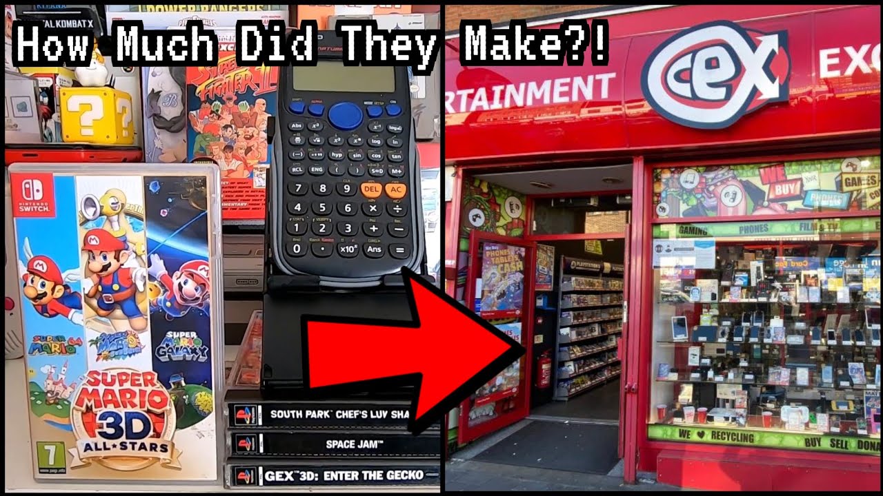 CeX Pay BIG MONEY For These Games.. and Calculators?! YouTube