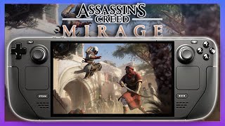 Assassin's Creed Mirage Runs Well on the Steam Deck, But It Isn't