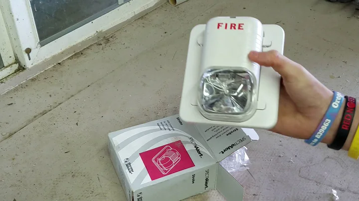 System Sensor S2475W Fire Alarm Unboxing